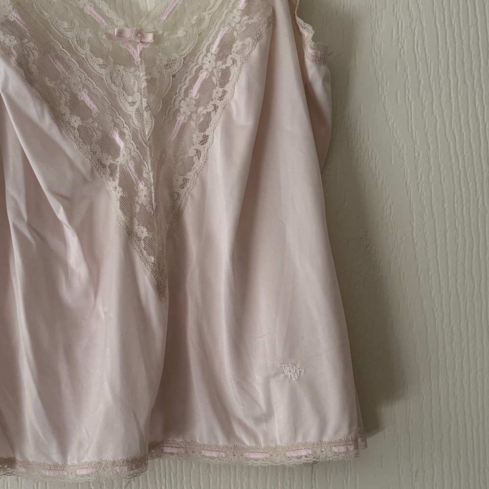 Dior pink tank top